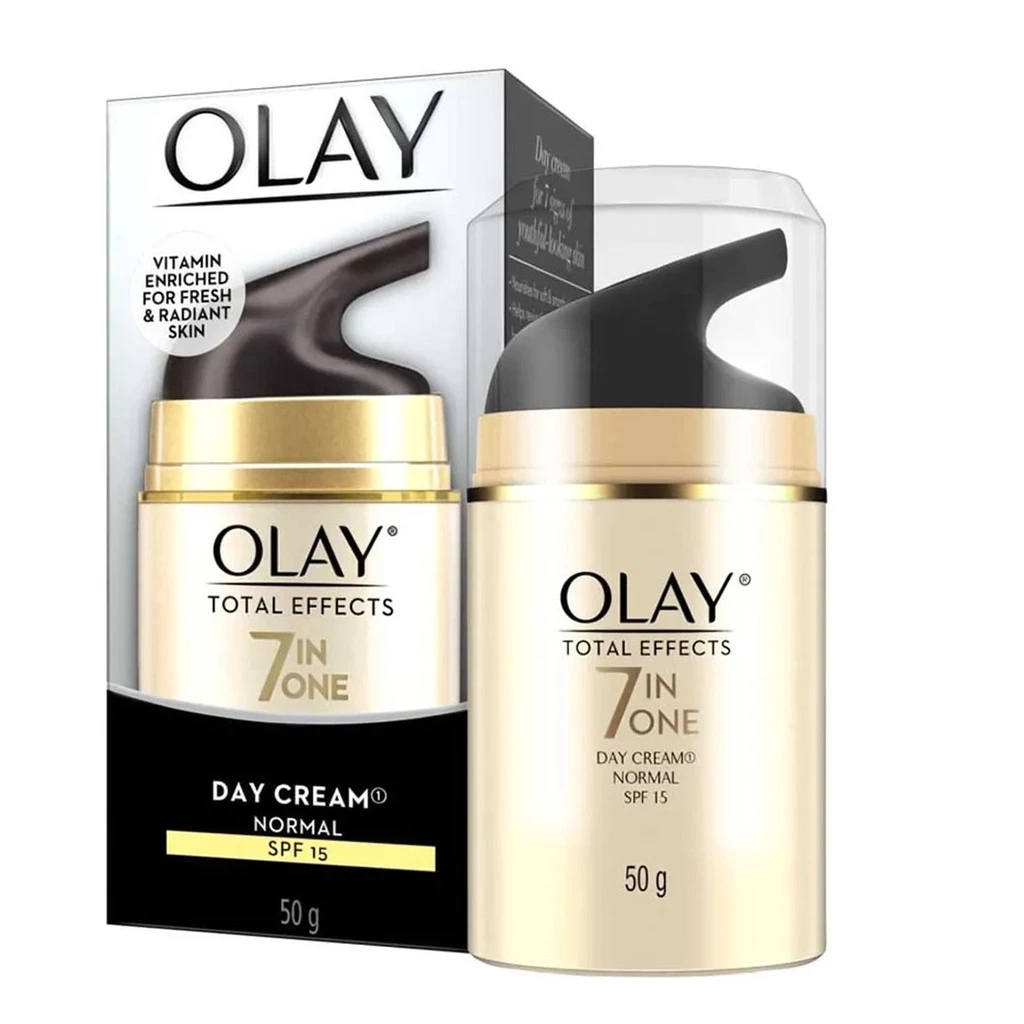 OLAY Total Effects 7 In One Day Cream (Normal/Gentle) SPF 15++ 50g - Normal Cream